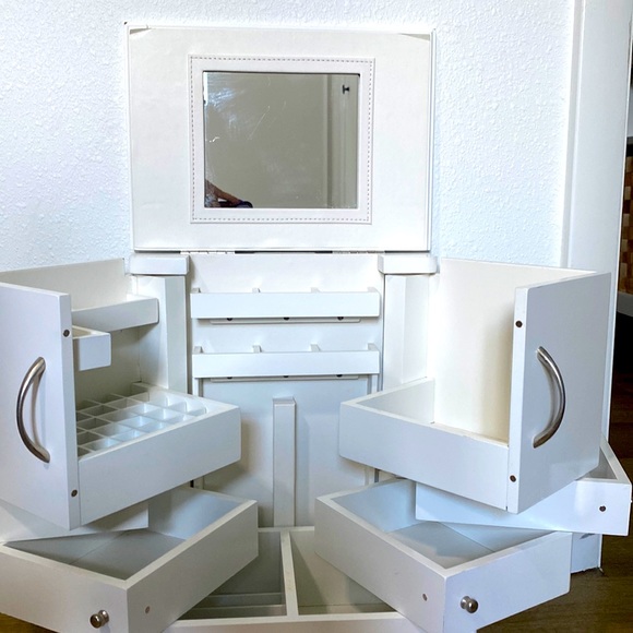 Lori Greiner Storage & Organization Lori Greiner Clever Unique Deluxe Creations Wood Jewelry